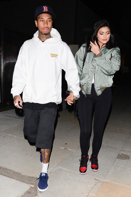 Tyga is a gentleman for Kylie Jenner