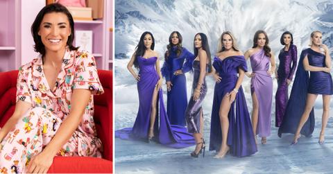 Composite photo of Bronwyn Newport and the 'RHOSLC' cast.