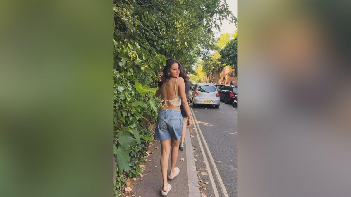 Image of Selena Gomez bared an ink on her back in a new Instagram post.