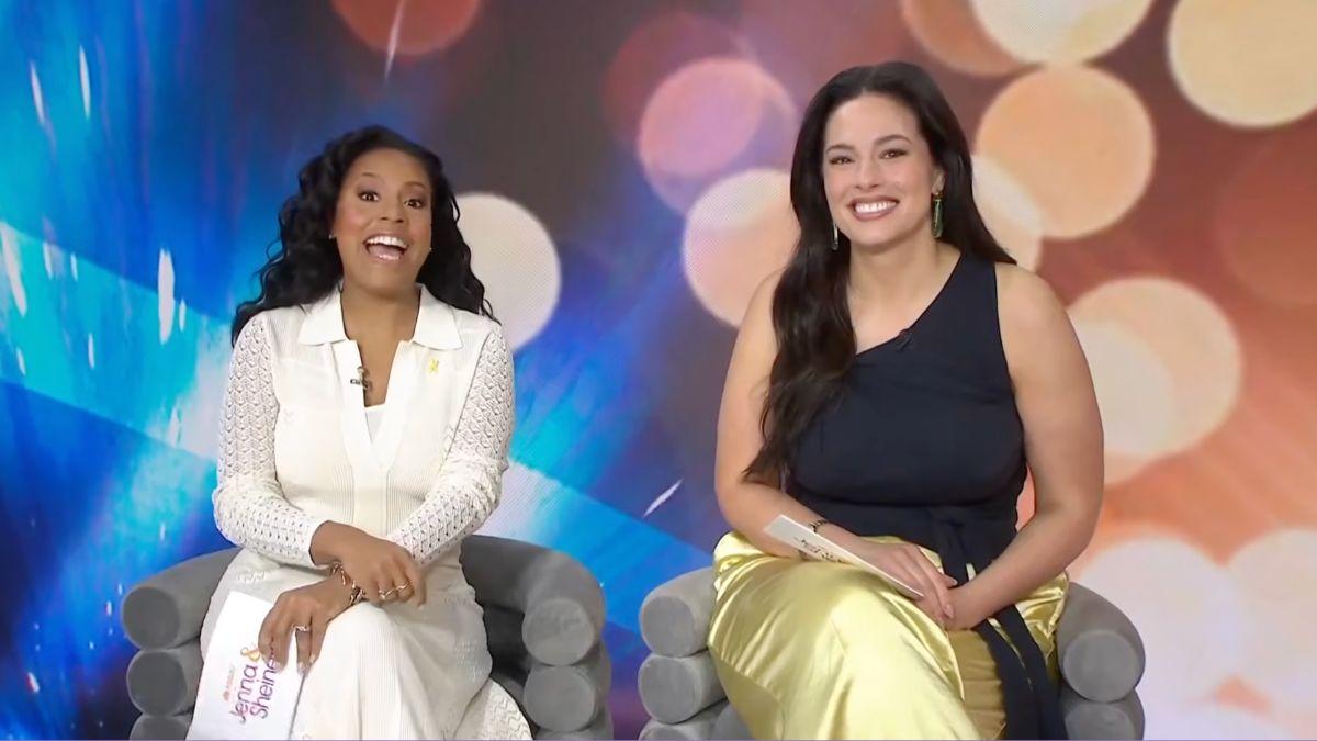 Image of Ashley Graham guest co-hosted 'TODAY With Jenna & Sheinelle.'