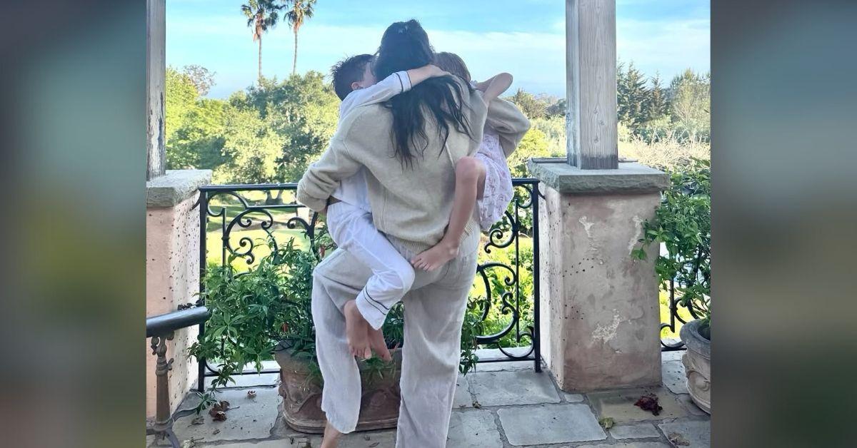 Photo of Meghan Markle, Prince Archie and Princess Lilibeth.