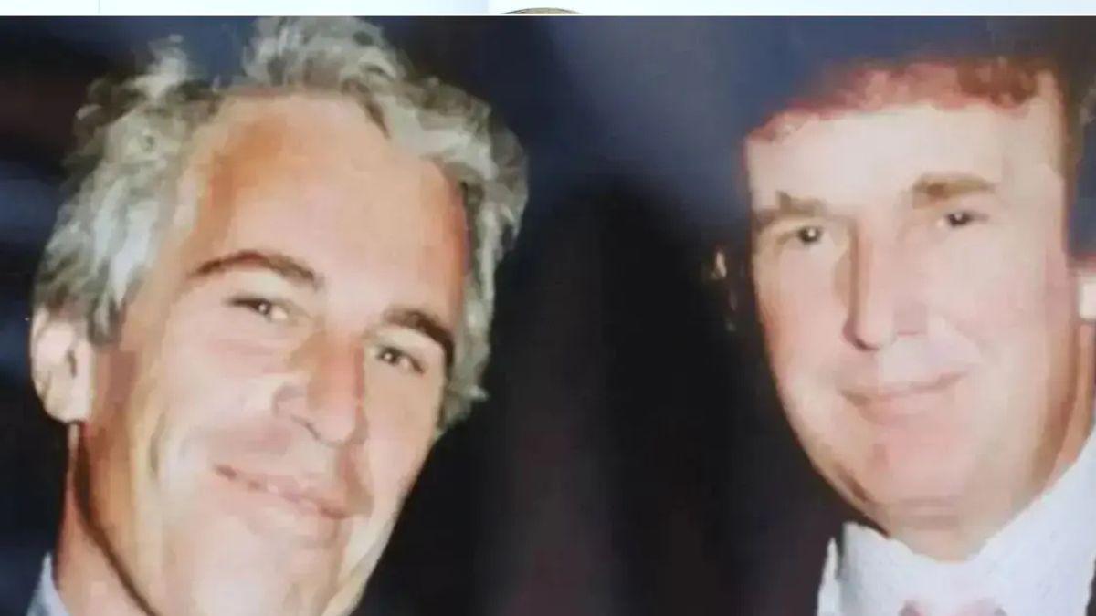 image of Donald Trump and Jeffrey epstein
