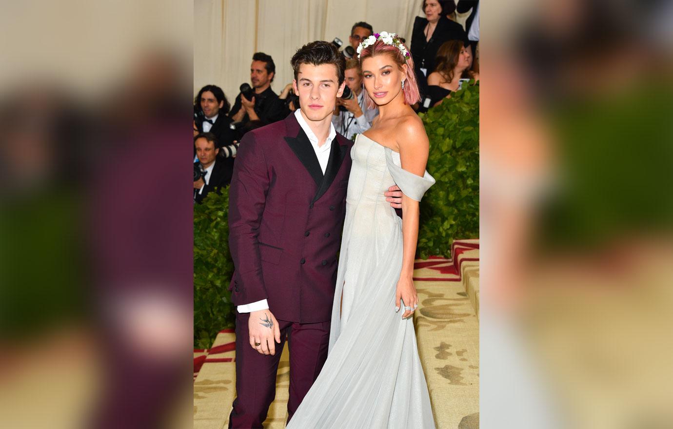 shawn mendes hailey baldwin 2018 met gala