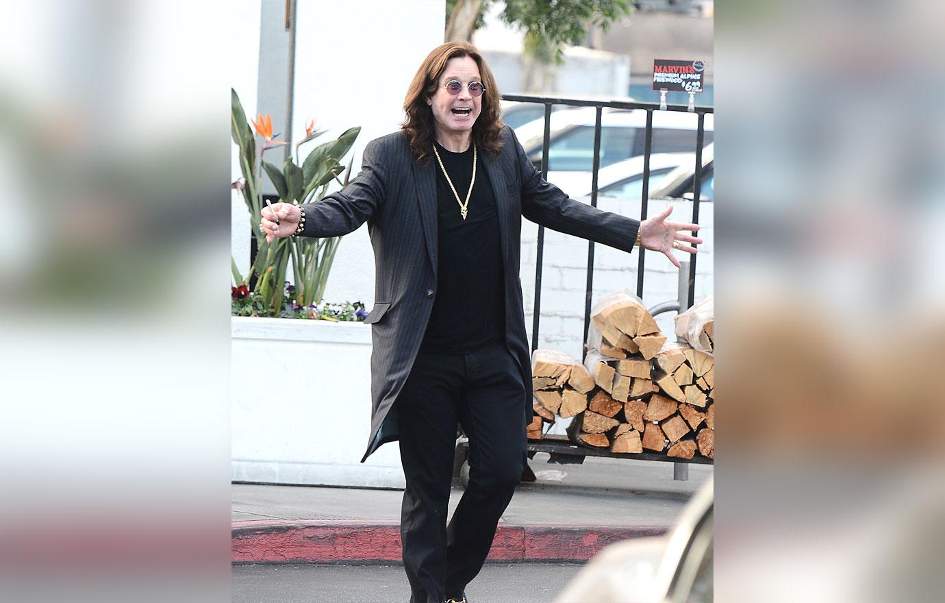 Ozzy with open arms