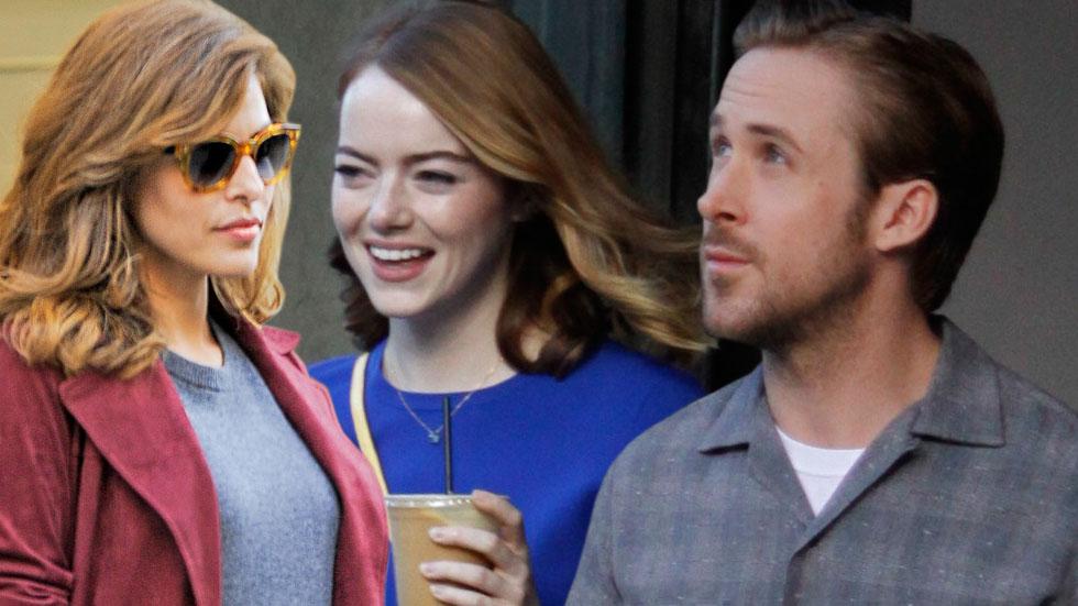 Eva mendes jealous emma stone ryan gosling