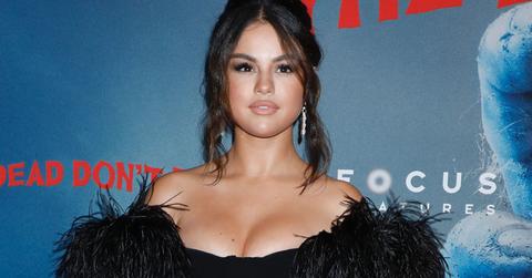 Selena Gomez Black Dress Red Carpet New Song Justin Bieber