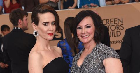 Photo of Sarah Paulson and Marcia Clark