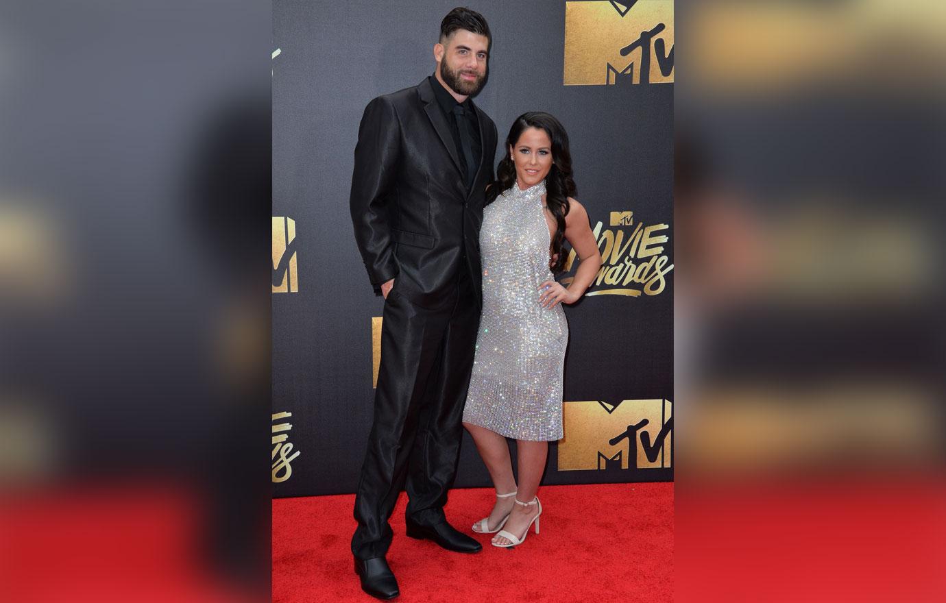 Jenelle and David at MTV Movie Awards 2016 - Red Carpet