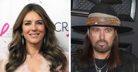 Image of Elizabeth Hurley gave insight into her relationship with Billy Ray Cyrus.