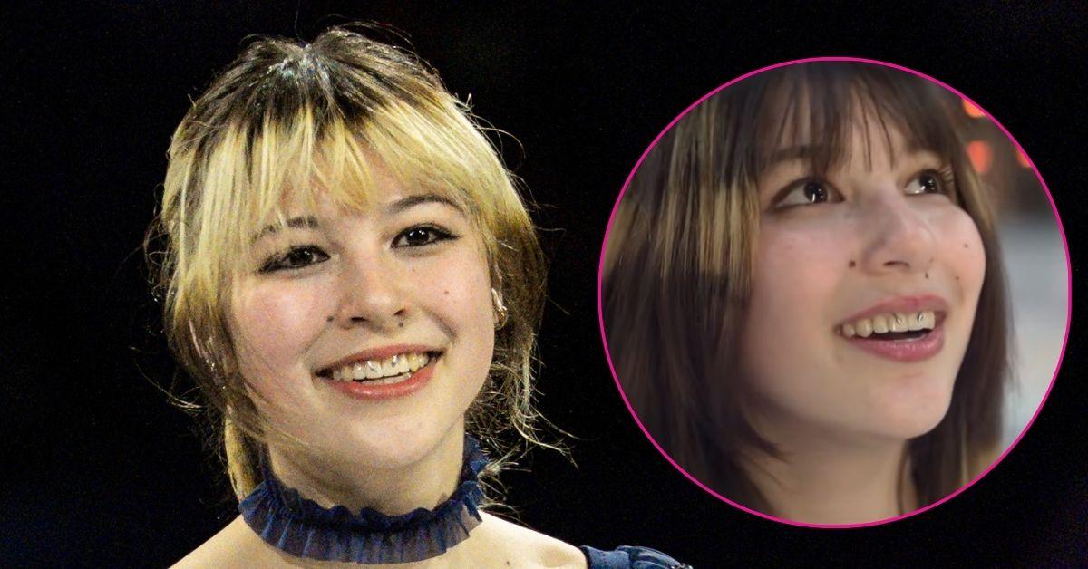 split photo of Alysa Liu