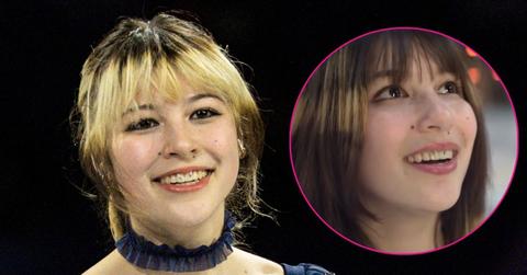 split photo of Alysa Liu