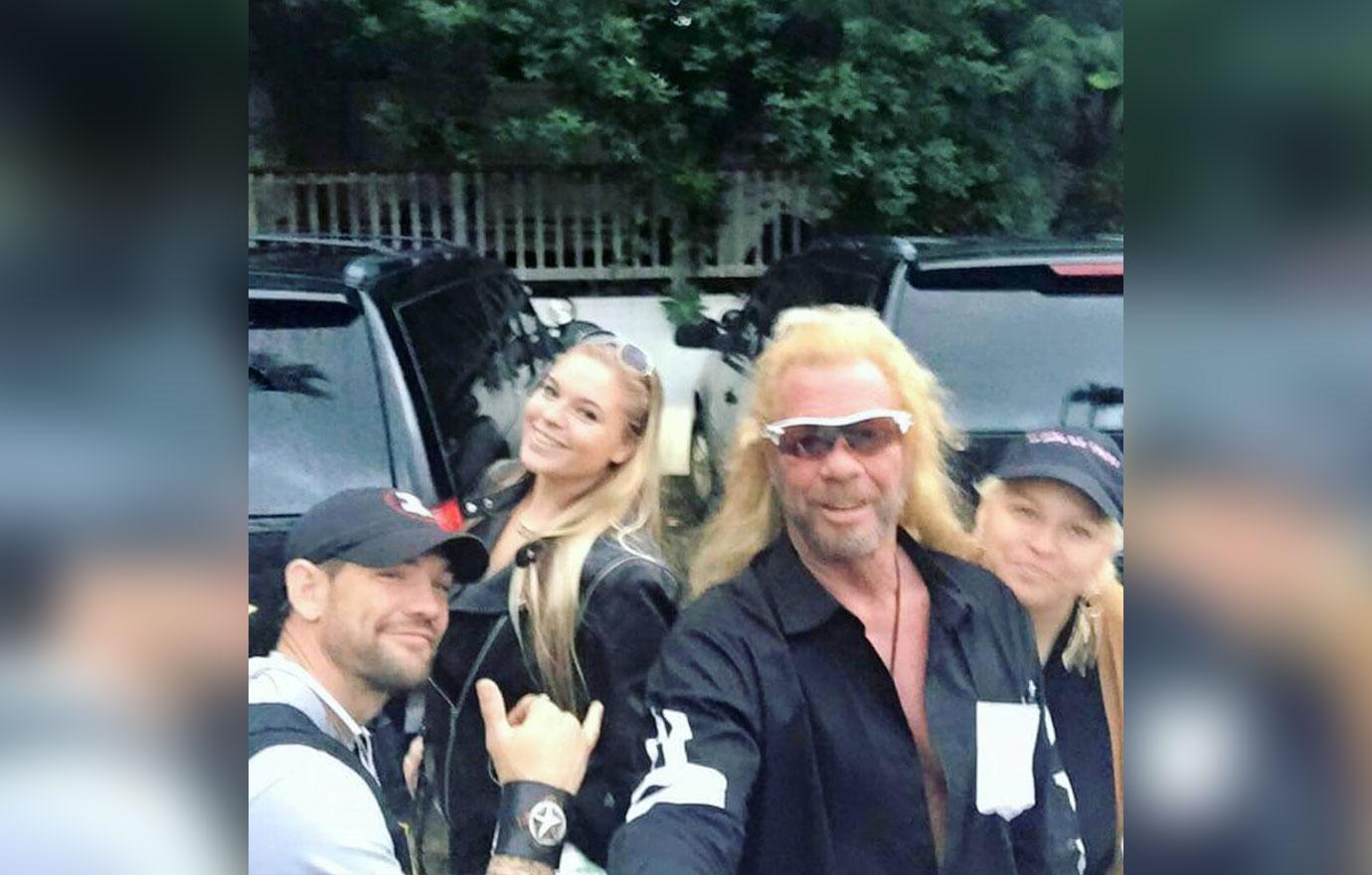 dog the bounty hunter threatened physical violence bonnie chapman wedding diss