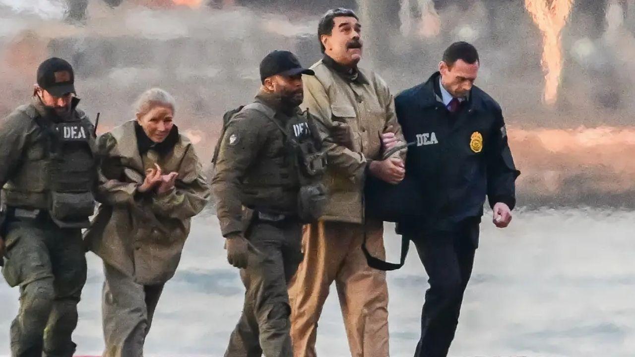 Image of Nicolás Maduro and his wife, Cilia Flores, faced allegations of torture, kidnappings and international drug trafficking in a sweeping federal indictment.