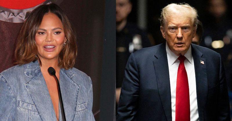 chrissy teigen scared donald trump revenge