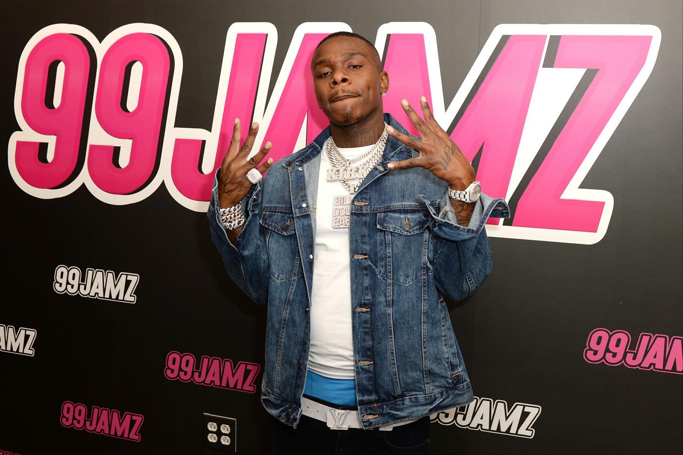 DaBaby Attends Jamz Live at 99 Jamz