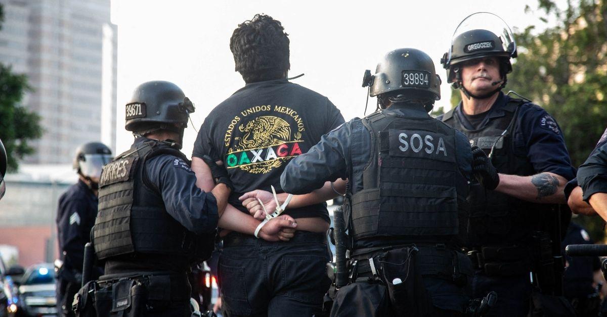 Photo From ICE Protests In LA