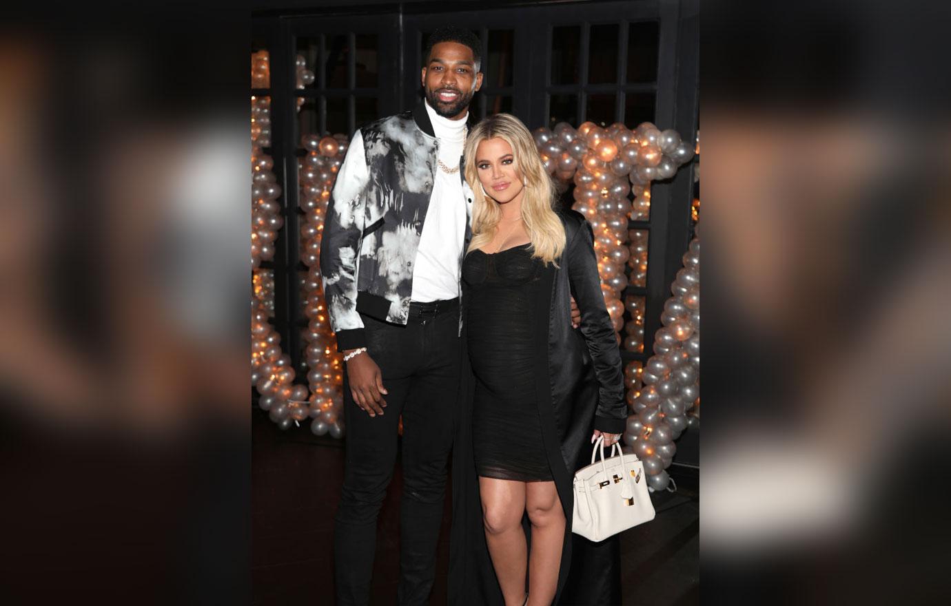 Khloe Kardashian Poses With Tristan Thompson