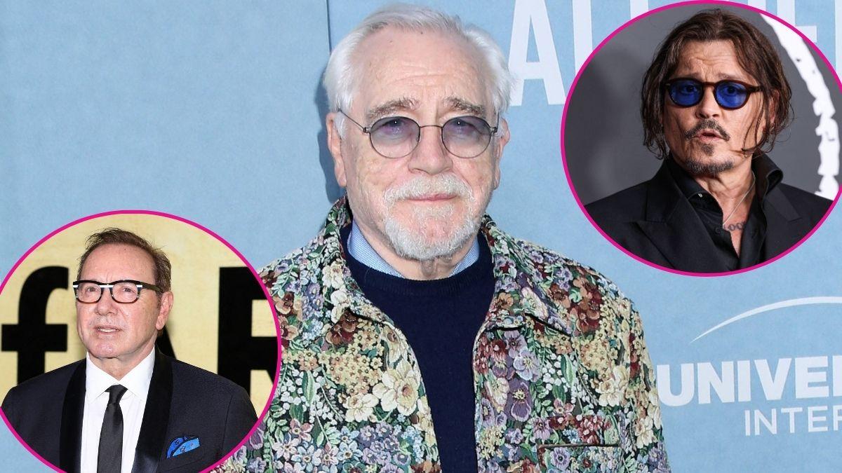 composite photo of brian cox, johnny depp and kevin spacey