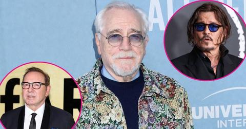 composite photo of brian cox, johnny depp and kevin spacey