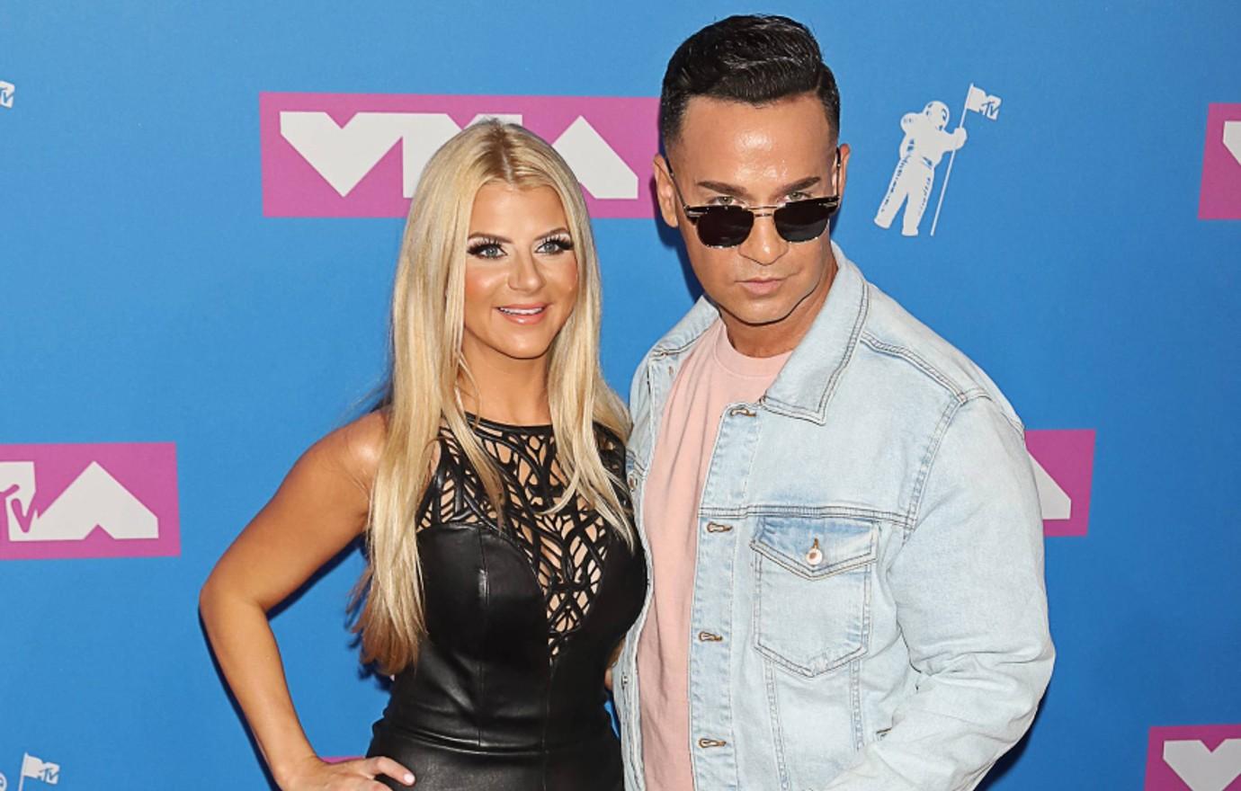 mike sorrentino lauren mega