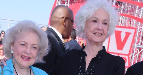 Photo of Betty White and Bea Arthur