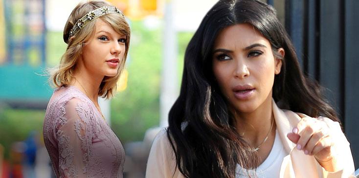 Kim kardashian taylor swift feud HERO AKM SPLASH