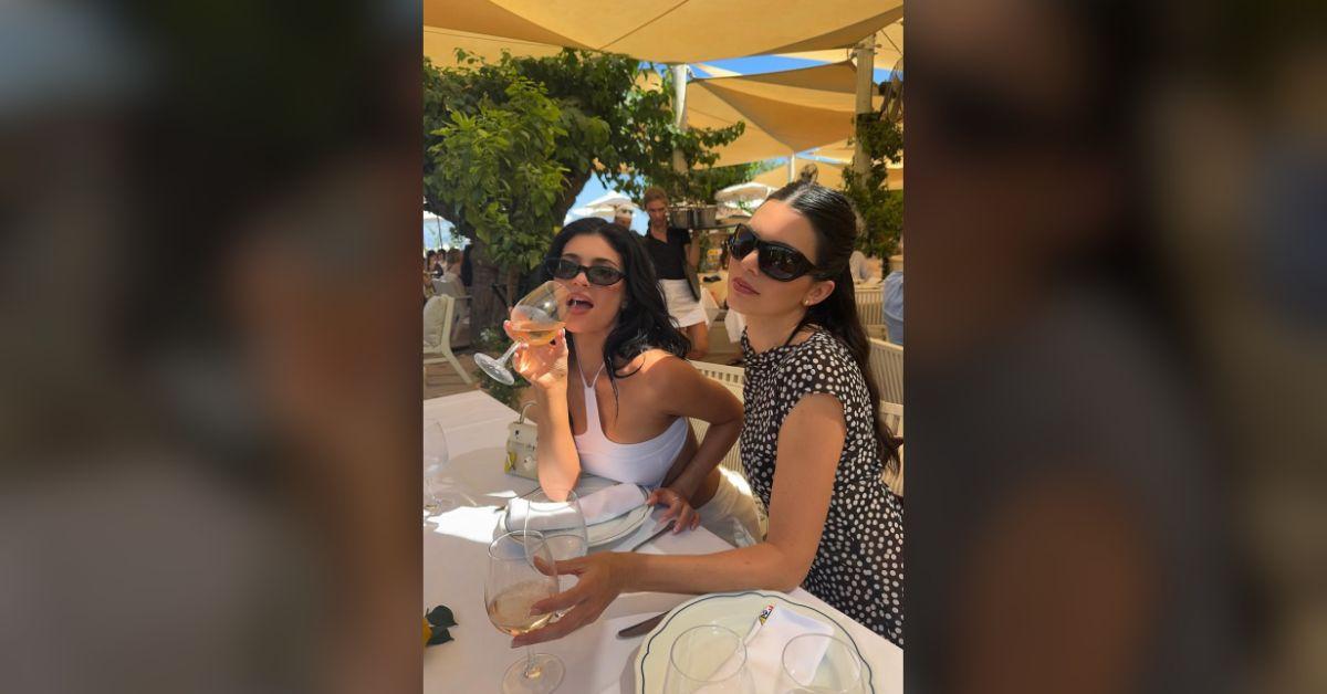 kylie jenner flaunts curves scandalous swimsuit saint tropez watch