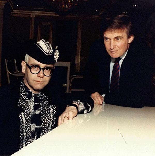 Donald Trump Elton John