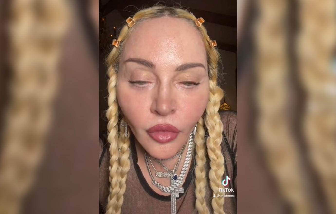 madonna fans creeped out bizarre tiktok