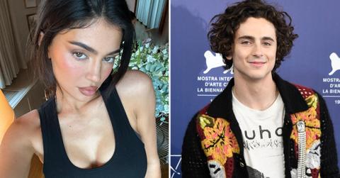 kylie jenner flaunts curves photos timothee chalamet romance heats up