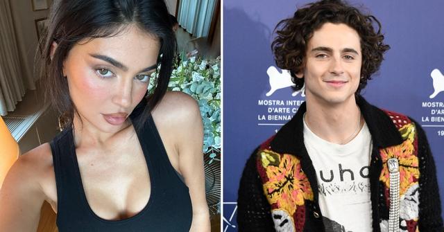 kylie jenner flaunts curves photos timothee chalamet romance heats up
