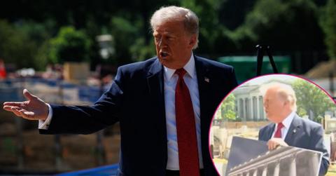 Composite photo of Donald Trump