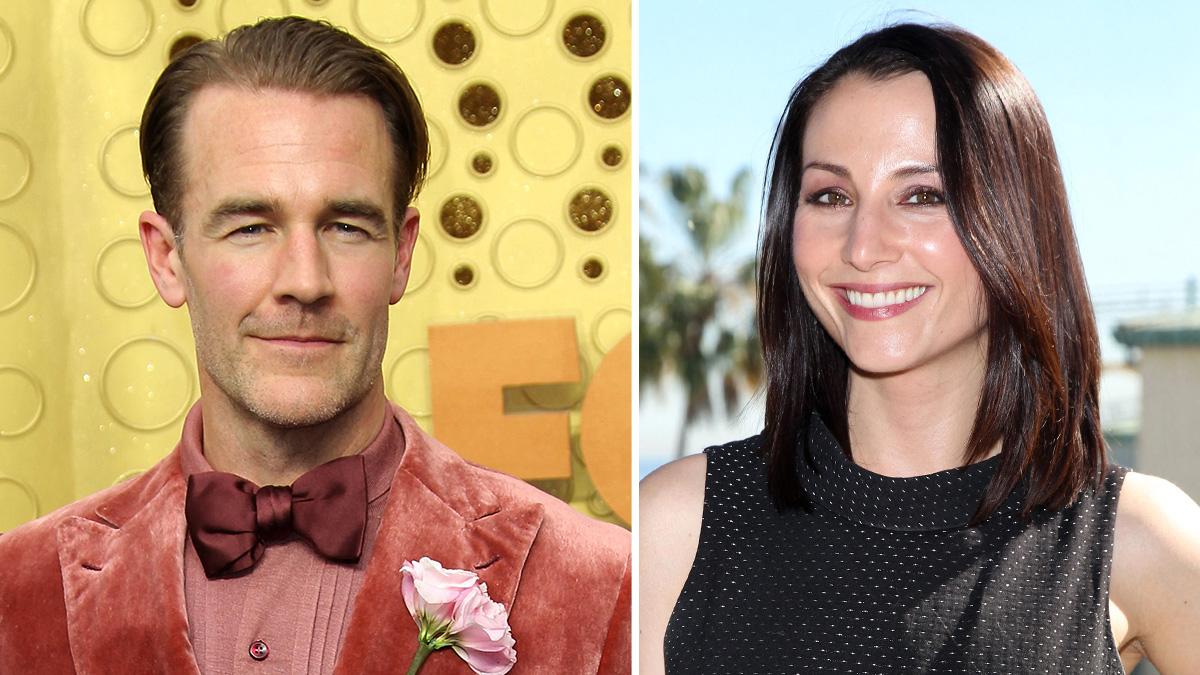 Photo of James Van Der Beek and Heather McComb
