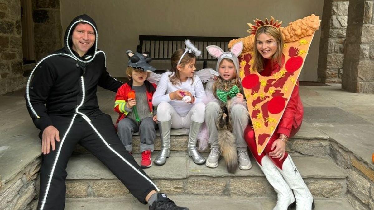 Photo of Jenna Bush Hager and her spouse married in 2008.