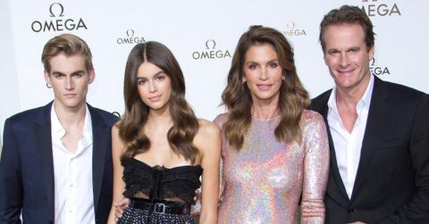 Photo of Presley Gerber, Kaia Gerber, Cindy Crawford and Rande Gerber