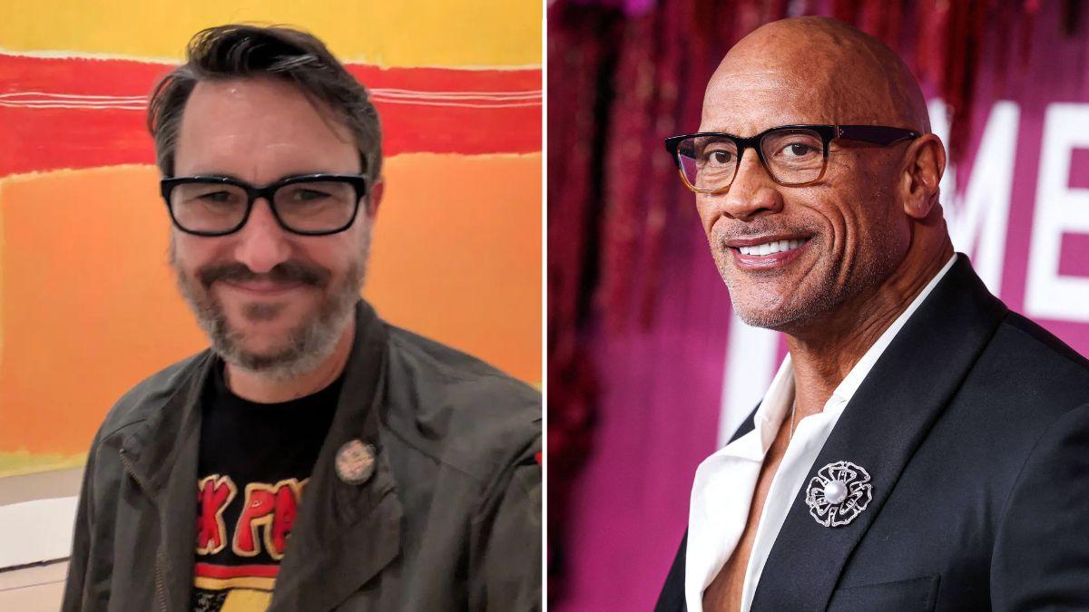 Photo of Wil Wheaton and Dwayne 'The Rock' Johnson