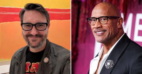 Photo of Wil Wheaton and Dwayne 'The Rock' Johnson