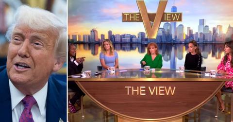 photo of Donald Trump and 'The View'