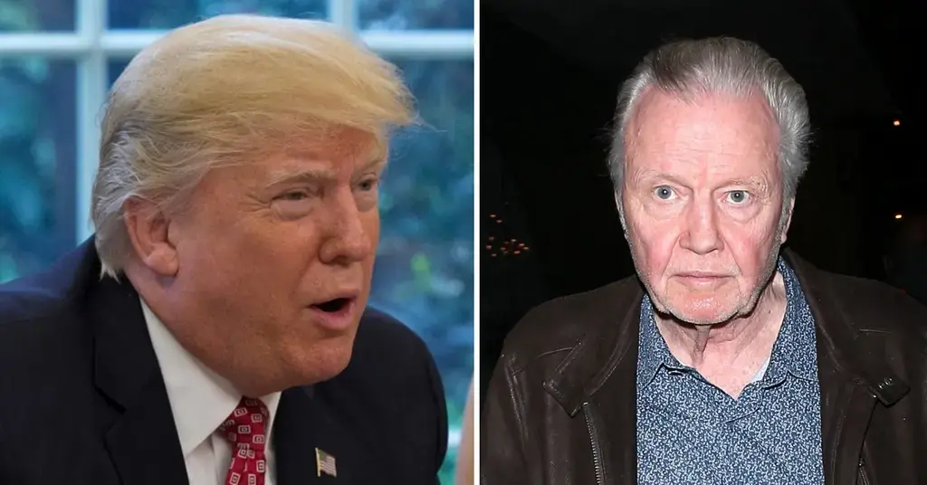 swamp jon voight gushes donald trump attacks barbaric animals video