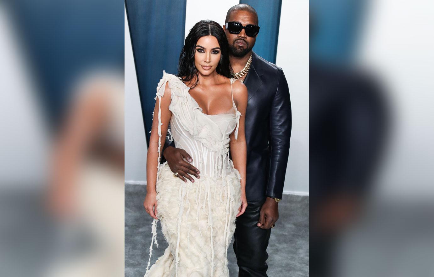 Kanye West admits that his ex wife Kim Kardashian raises their