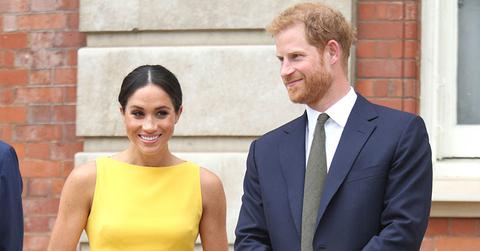 Meghan markle yellow dress prince harry youth reception main