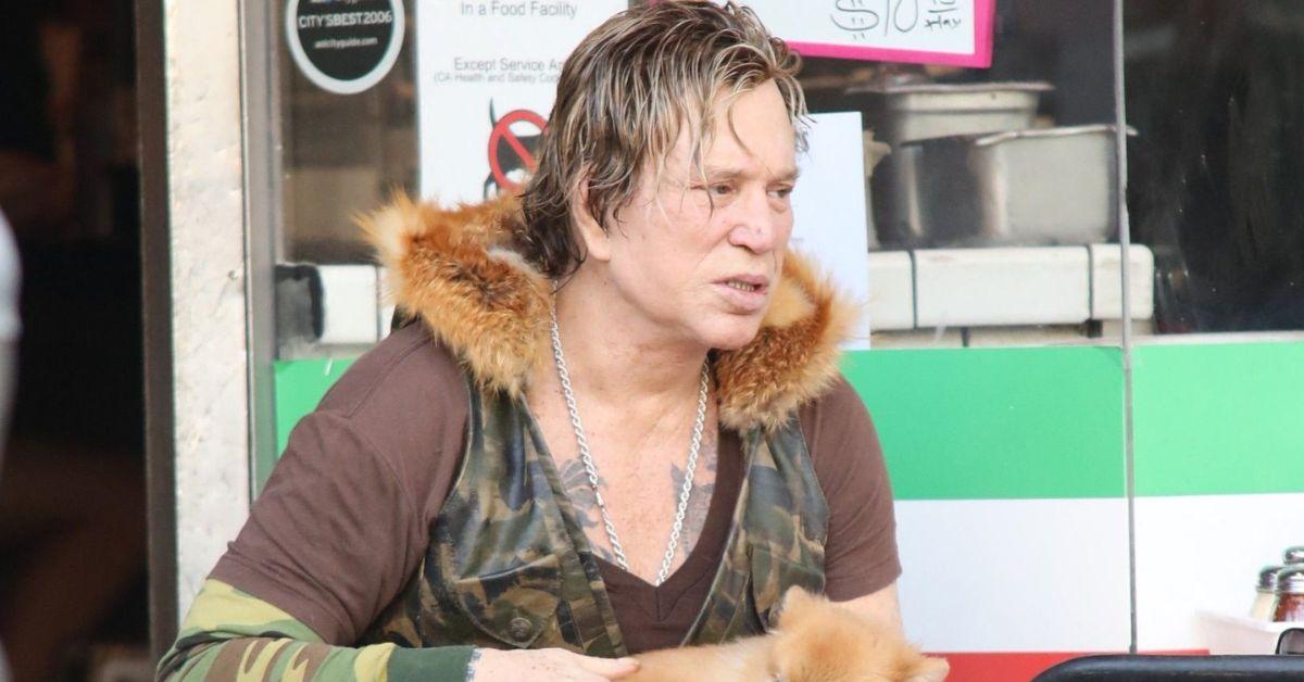 photo of mickey rourke