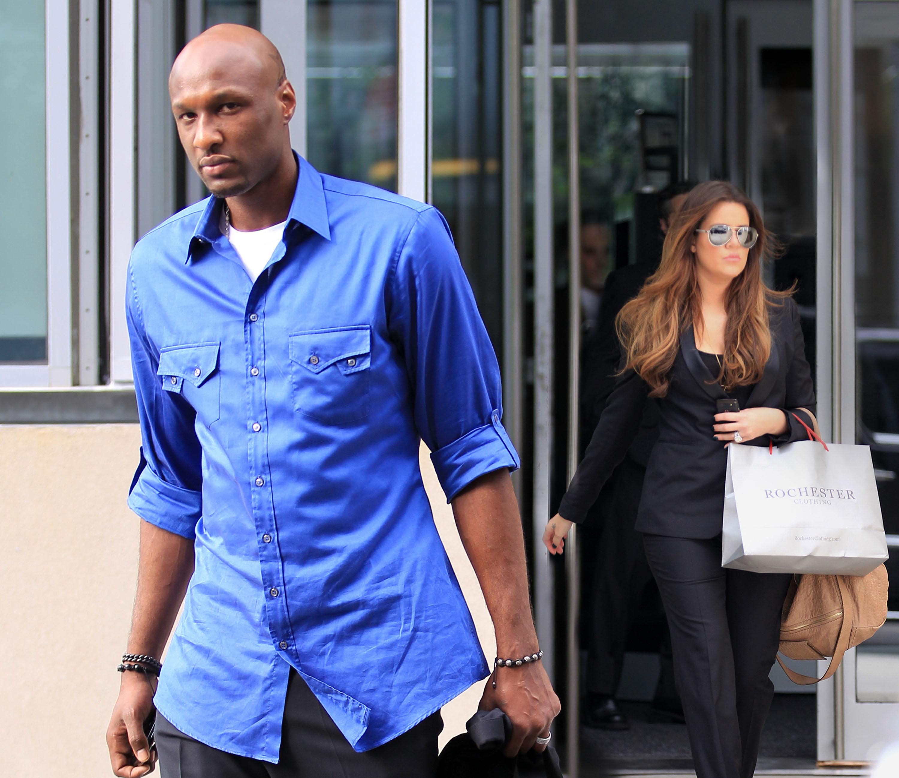 khloe kardashian lamar odom back together