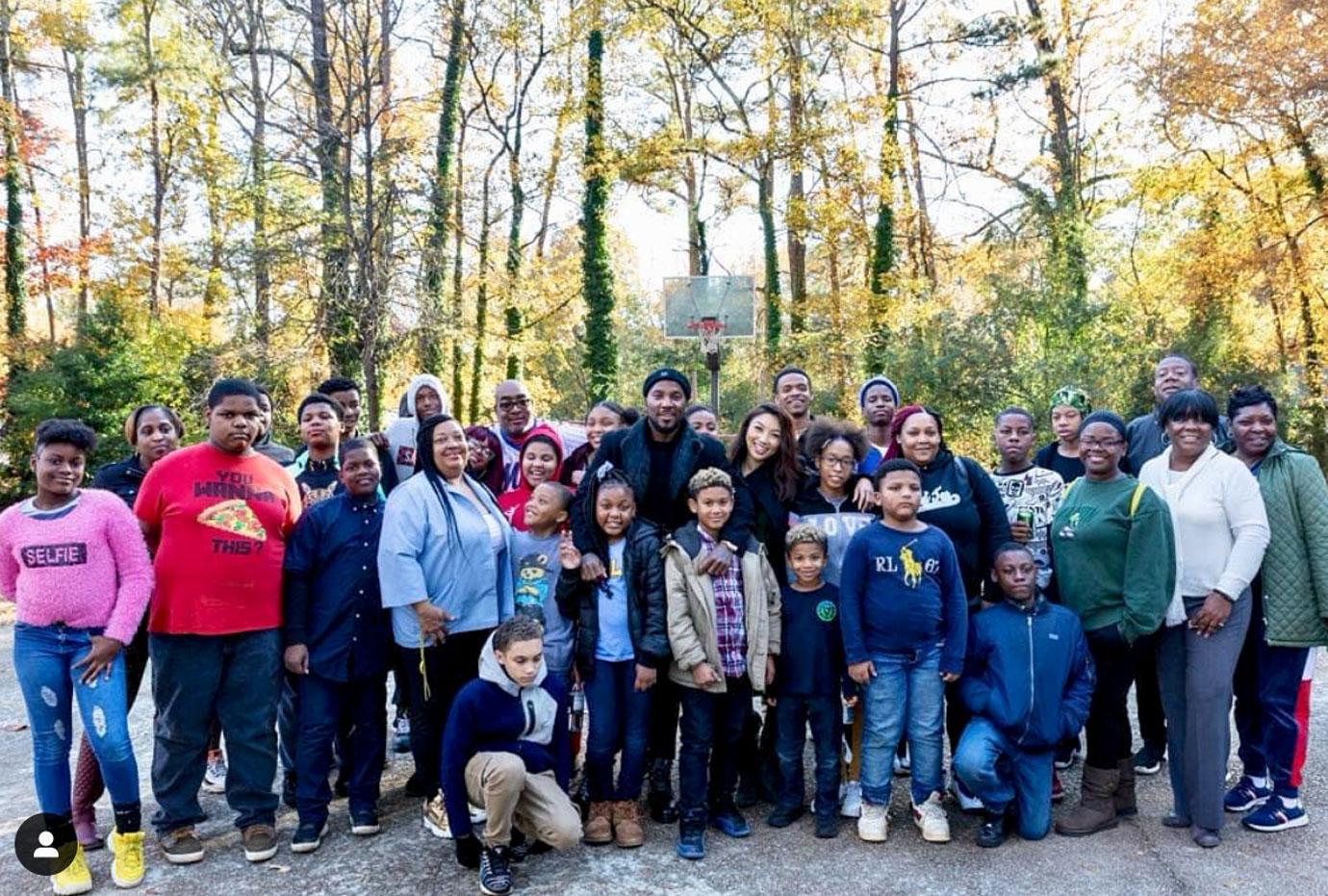 Jeannie Mai And Jeezy With Children In Atlanta