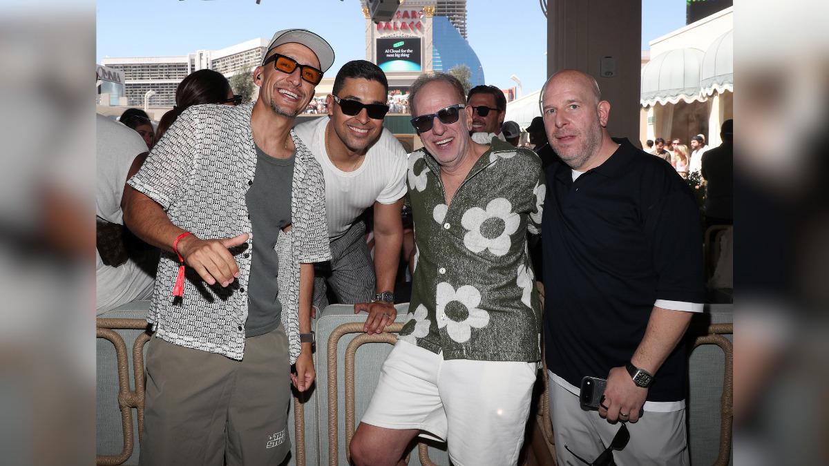 omnia dayclub opens with a bang lebron james sofia vergara and a world record motorcycle jump mark las vegas hottest new venue