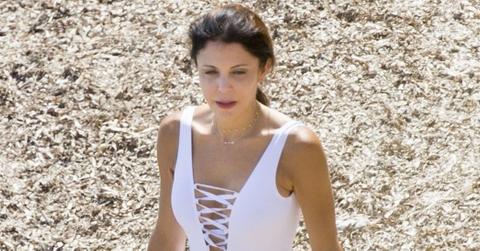 bethenny frankel sexy see through swimsuit pics long