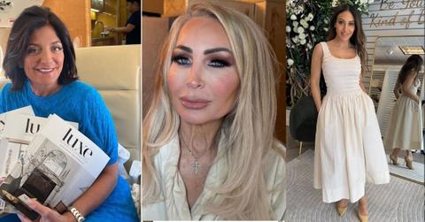 Composite photo of Kathy Wakile, Kim DePaola and Melissa Gorga