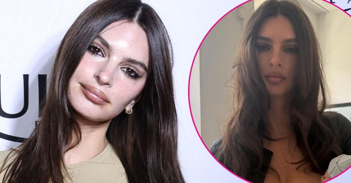 Emily Ratajkowski Under Fire for 'Sexualizing Breastfeeding' in 'Uncomfortable' Busty Photoshoot With Fake Baby