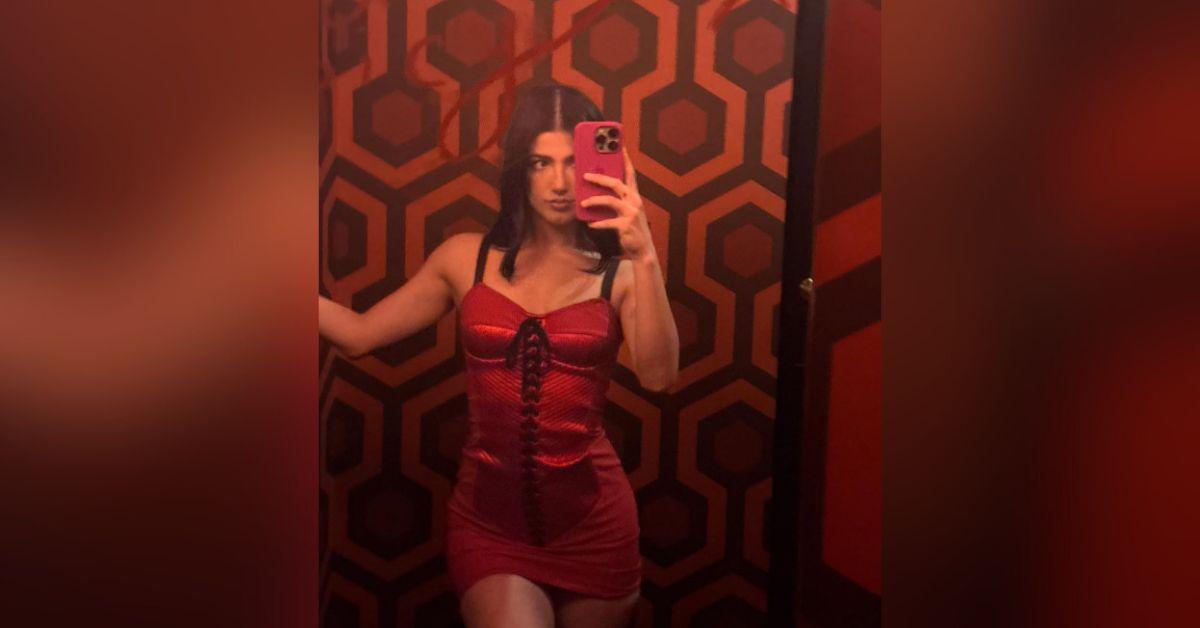 charli damelio celebrates st birthday mini red dress boozy night out