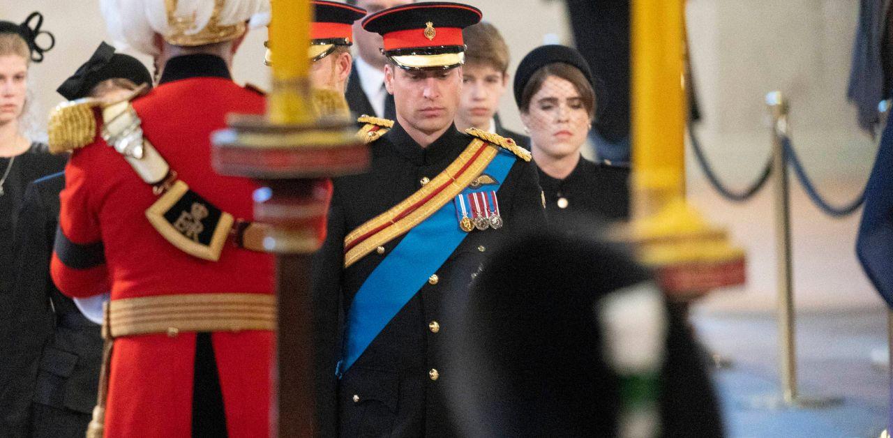 princess beatrice princess eugenie pledge allegiance prince william feud prince harry